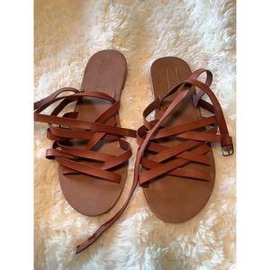 Size 6 Forever 21 Strappy Sandals
